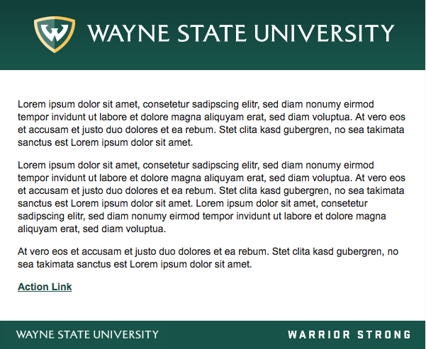 WSU HTML Email Template 2x